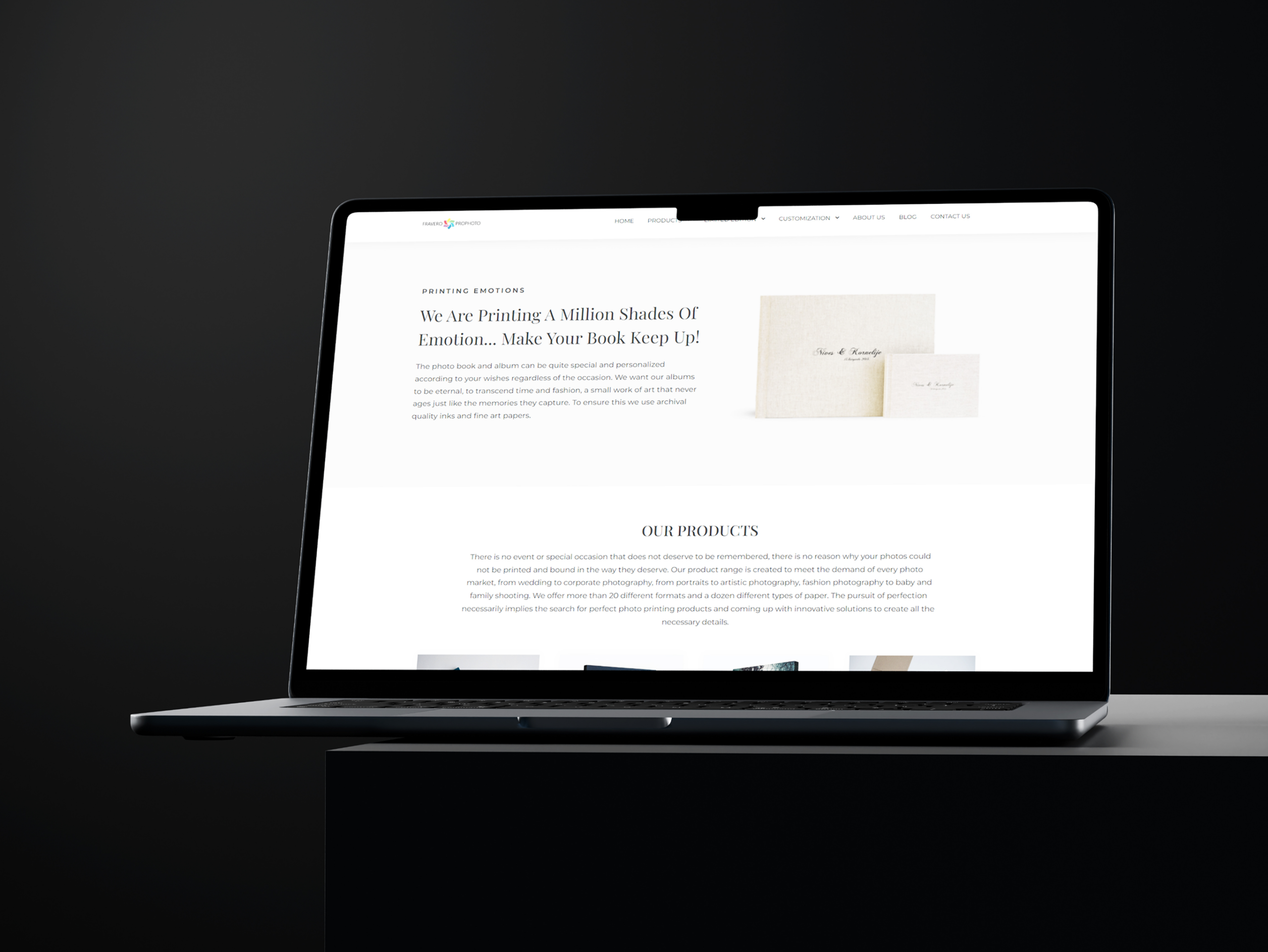 Izrada webshopa za Fravero ProPhoto – premium foto proizvodi i jednostavna online narudžba