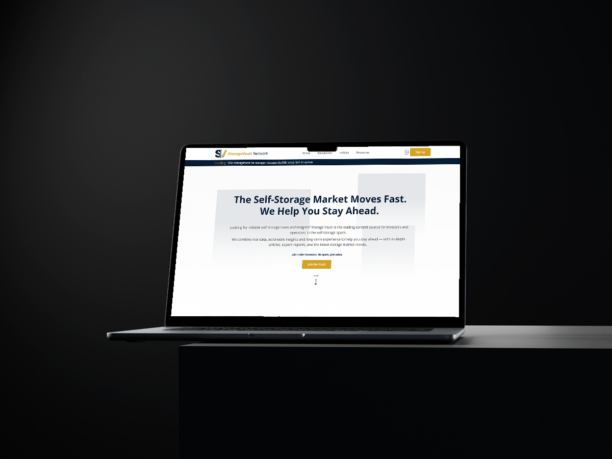 News portal + newsletter za tržišne uvide — StorageVault